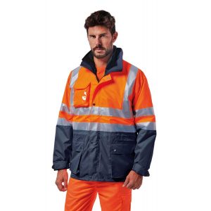 Giaccone da lavoro invernale Logica Regal HV/AB ad alta visibilità (tg. S-4XL)