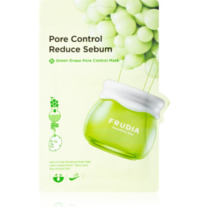 Frudia Green Grape maschera in tessuto per chiudere i pori 20 ml
