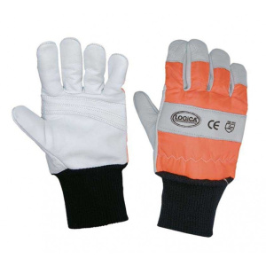Guanti antitaglio a uso forestale Logica Prot.500 con manichetta da 7cm, tg. L-XL