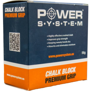 Power System Gym Chalk Block blocco di magnesio 56 g