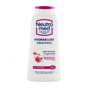 Neutromed Hydraboost Ialuronico – Bagnodoccia Pelle Matura Peonia Ph 5,5 600 Ml