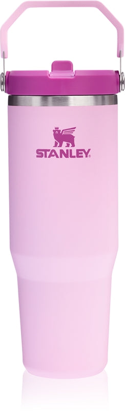 Stanley IceFlow™ Flip Straw Tumbler bottiglia in acciaio inox per l’acqua Cherry Blossom 890 ml