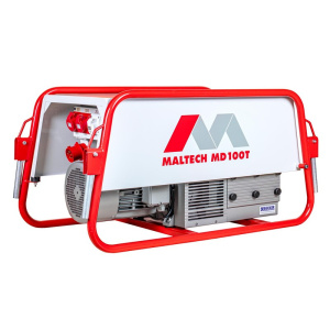 Impianto pneumatico Maltech MD100T per il trasporto di malta ed intonaco, 5,5 kW