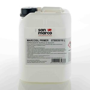 Impregnante murale ai silicati San Marco Marcosil primer (Tanica 16 Litri)