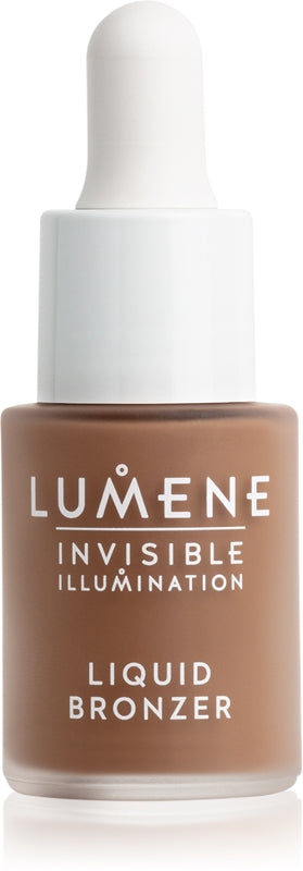Lumene Invisible Illumination Instant Glow bronzer liquido colore Deep Glow 15 ml