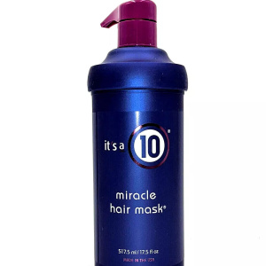 It’s a 10, Miracle, maschera in crema per il trattamento dei capelli, leviga e ammorbidisci, 517,5 ml