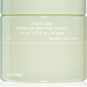 celimax Ji Woo Gae Heartleaf BHA Peeling Pad dischetti esfolianti con effetto lenitivo 60 pezzi