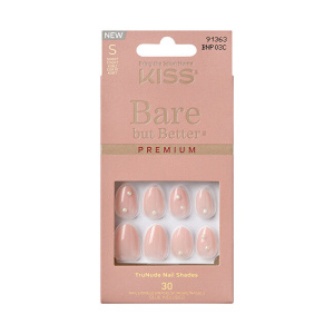 Kiss Premium Bare-But-Better – Slay unghie 30 pezzi
