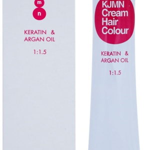 Kallos KJMN Professional Crema tinta per capelli con cheratina e olio di argan colore 7.44 Medium Vivid Copper Blond 100 ml