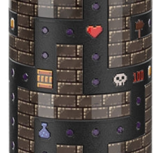 Ion8 Leak Proof bottiglia in acciaio inox per l’acqua per bambini Gamer 600 ml