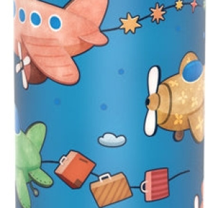 Ion8 Leak Proof bottiglia per l’acqua per bambini aereoplani 500 ml