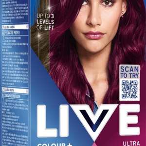 Schwarzkopf LIVE Colour + Lift tinta permanente per capelli colore L76 Ultra Violet