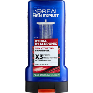 L’oréal paris Expert HYDRA Hyaluronic (Gel doccia) Uomo 300 ml