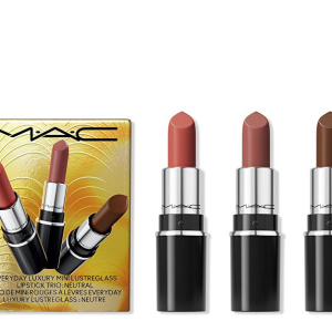 Mac cosmetics Everyday Luxury Mini Lustreglass Set Neutro (rossetti Trio)