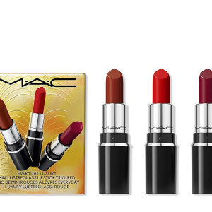 Mac cosmetics Everyday Luxury Mini Lustreglass Red Set (rossetti Trio)