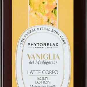 Phytorelax Laboratories Madagascar Vanilla latte corpo emolliente idratante con vaniglia 250 ml