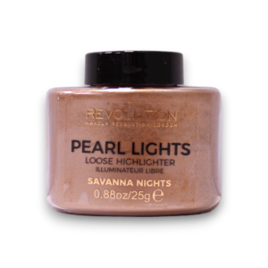 Makeup Revolution, Pearl Lights, polvere illuminante sfusa, Savannah Nights, 25 g