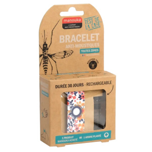 Manouka Bracciale Antizanzare – Ricaricabile – Liberty