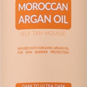 Azure Tan Maroccan Argan Oil mousse autoabbronzante per il corpo colore scura a ultra scura 200 ml