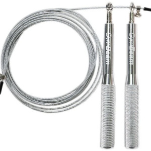 GymBeam Metal corda per saltare colore Silver