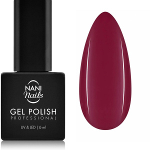 NaniNails NANI Professional gel smalto colore Wine Drop 6 ml