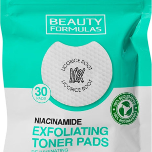 Beauty Formulas Niacinamide dischetti struccanti per una pelle perfetta 30 pezzi