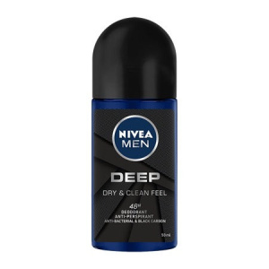 Nivea Nivea Men Deep Deodorant Anti-Perspirant Roll On 50 Ml