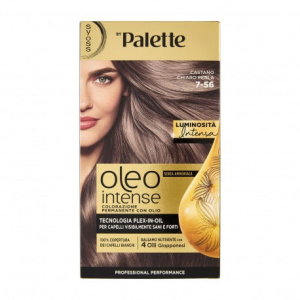 Syoss Oleo Intense Senza Ammoniaca Colorazione Permanente Con Olio Castano Chiaro Perla 7-56