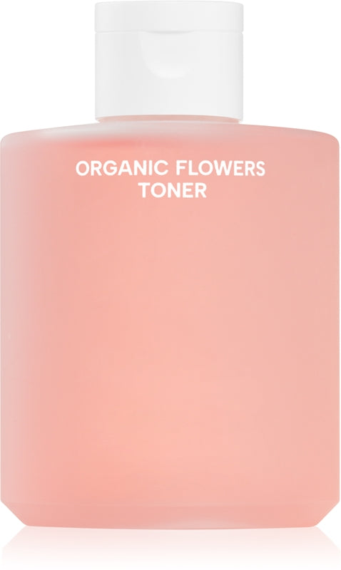 WHAMISA Organic Flowers Toner Deep Rich lozione tonica idratante e nutriente per pelli secche e irritate 200 ml