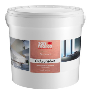 Pittura decorativa Cadoro Velvet San Marco effetto velluto iridescente (Secchio 4Lt)