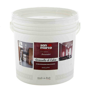 Pittura decorativa Grassello di calce San Marco effetto d’epoca (Secchio 5-25Kg)