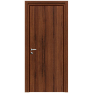 Porta a battente in legno Nusco NT noce nazionale per interni