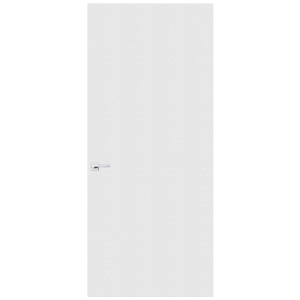 Porta filomuro in legno Nusco Texture Frassino bianco per interni