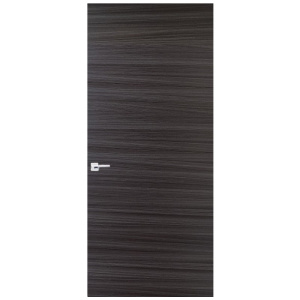 Porta filomuro in legno Nusco Texture Palissandro Blue per interni