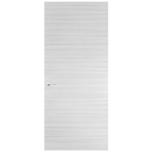 Porta filomuro in legno Nusco Texture Palissandro White per interni