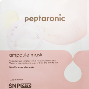 SNP Prep Peptaronic maschera in tessuto idratante e rivitalizzante 25 ml