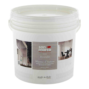 Rivestimento decorativo Marmo d’autore San Marco effetto marmo colorato (Secchio 25Kg)