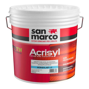 Rivestimento murale San Marco Acrisyl grana 1,2 effetto compatto (Secchio 25Kg)