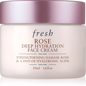 fresh Rose Deep Hydration Face Cream crema idratante viso con acido ialuronico 50 ml
