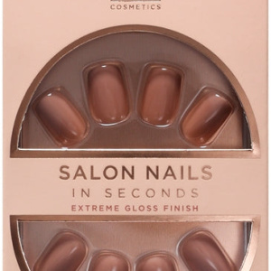 SOSU Cosmetics Salon Nails Unghie finte colore Mocha Latte 30 pezzi