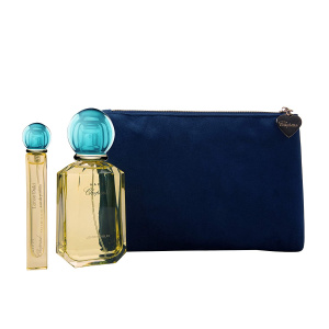 Happy Lemon Dulci Set Chopard: Happy Lemon Dulci, Eau De Parfum, da donna, 100 ml + trousse in tessuto, Blue + Happy Lemon Dulci, Eau De Parfum, da do