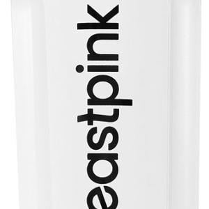 BeastPink shaker per lo sport colore bianco 700 ml