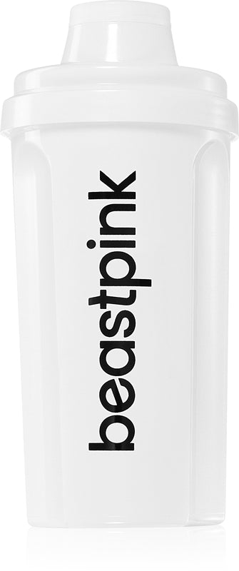 BeastPink shaker per lo sport colore bianco 700 ml