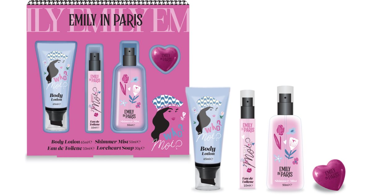 Emily In Paris Shine Collection confezione regalo da donna