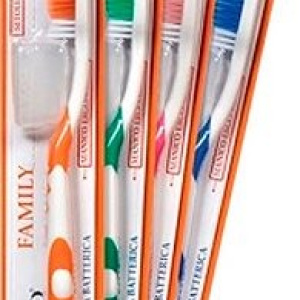 Pasta Del Capitano Spazzolino Da Denti Family Ergonomico Setole Medie