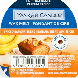 Yankee Candle Spiced Banana Bread cera per lampada aromatica 22 g