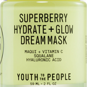 Youth To The People Superberry Hydrate + Glow Dream maschera illuminante e idratante 59 ml
