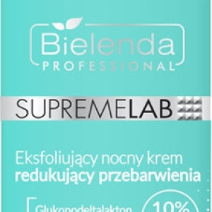 Bielenda Professional Supremelab Skin Tone crema esfoliante notte per pelli iperpigmentate 50 ml
