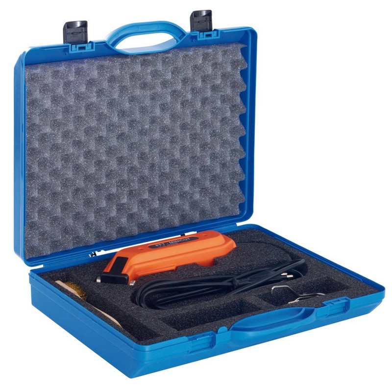 Taglierina a lama calda Knauf PFT Minicut 140 per materiali isolanti, lama 140mm