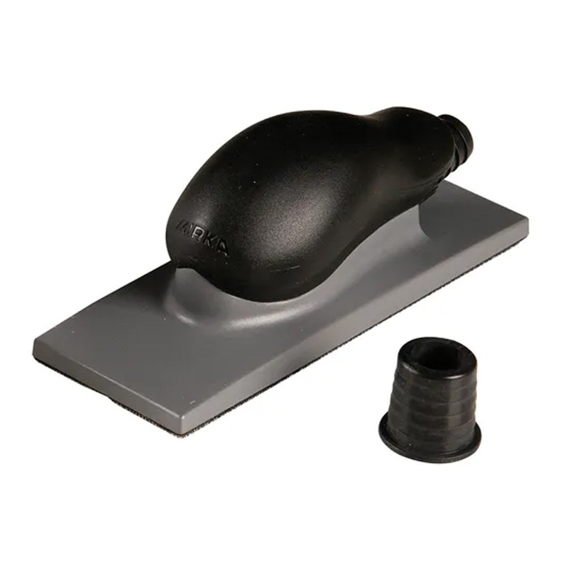 Tampone levigatura manuale Mirka 70x198mm Grip 22F Grigio con aspirazione